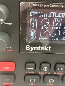 Б/в Грувбокс Elektron syntakt 01-200803349