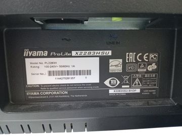 Б/в Монітор Iiyama x2283 01-200836553