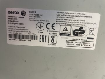 Б/в БФП Xerox b1025 01-200871041