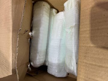 Б/в Люстра Brille торт підвісна кришталева g4 20w ch (br-788s/8) 01-200887594