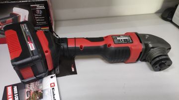 Б/у Угловая шлифмашина Einhell x-change axxio 18/125q 1акб зп 01-200897516