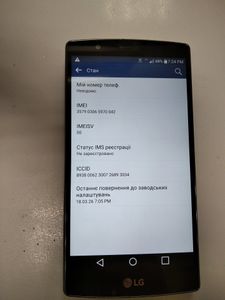 Б/в Мобільний телефон Lg g4 h815 3/32gb 01-200902190