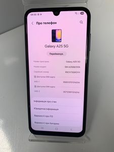 Б/в Мобільний телефон Samsung galaxy a25 5g sm-a256b 8/256gb 01-200909131