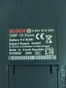 Б/в Детектор проводки Bosch dmf 10 zoom professional 01-200941841