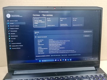 Б/у Ноутбук Lenovo 15/core i5-11300h ddr4/16gb ddr4/ssd 512 gb/geforce rtx3050 4gb 01-200979465