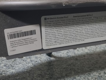 Б/в Електротранспорт Xiaomi mi electric scooter pro 2 01-200997872