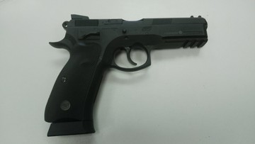 Б/в Пістолет пневматичний Asg cz 75 sp-01 shadow 01-201001973