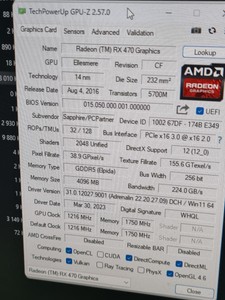 Б/у Системный блок Пк amd fx-8320/ram 16 gb/hdd 500 gb/ssd 120 gb/amd/ ati radeon rx 470 4gb gddr5 256bit 01-201002917