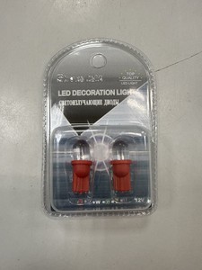Б/в LED лампа для авто Led Strong Light qy9.5-10 red strong light 01-201008906