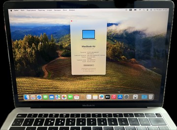 Б/в Ноутбук Apple macbook air a1932/13.3"/ core i5 1.6ghz/ram 8gb/ssd 128b/intel uhd grafics 617 01-201077539