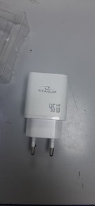 Б/в Мережевий зарядний пристрій Titanum ch45ac gan 45w 01-201082365