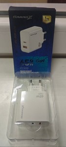 Б/в Зарядний пристрій Grand-X gan 65w ch-960w type-c + usb-a 01-201102905