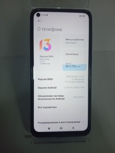 Б/у Мобільний телефон Xiaomi redmi note 9 3/64gb 01-201109209