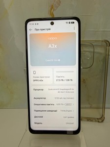 Б/в Мобільний телефон Oppo a3х 4/128gb 01-201114929
