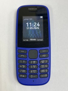 Б/в Мобільний телефон Nokia 105 single sim 2019 01-201120637