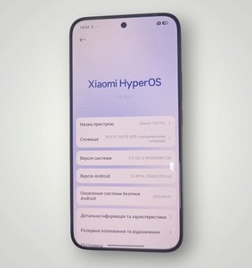Б/в Мобільний телефон Xiaomi 15t pro 12/256gb 01-201127017
