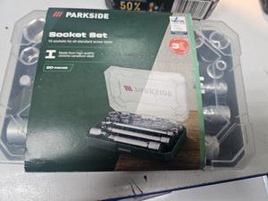 Б/в Набір головок Parkside socket set 20 шт 01-200802845