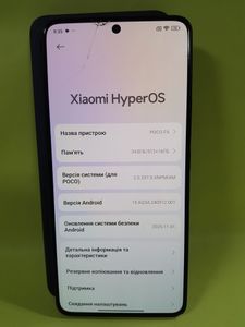 Б/в Мобільний телефон Xiaomi poco f6 12/512gb 01-200843201