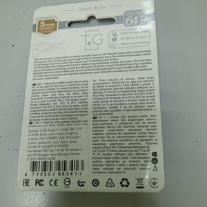 Б/у Флешка T&G vega 64gb 01-200848416