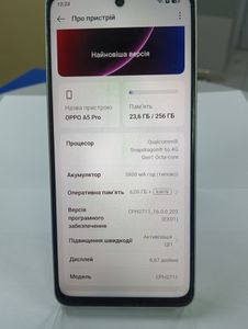 Б/у Мобильный телефон Oppo a5 pro 4g 8/256gb 01-200867074