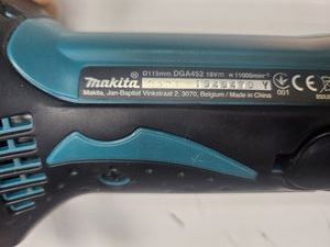 Б/в Кутова шліфмашина Makita dga452 2акб 3ah зп 01-200880607