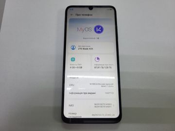 Б/в Мобільний телефон Zte blade a55 4/128gb 01-200898374