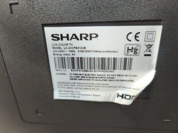 Б/в Телевізор Sharp lc-43cfe4142e 01-200903355