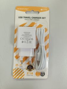 Б/в Мережевий зарядний пристрій Borofone ba74a 16-000275513