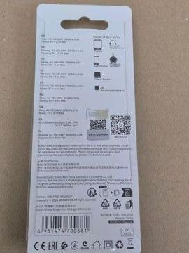 Б/у Сетевое зарядное устройство Borofone ba20a 16-000276440