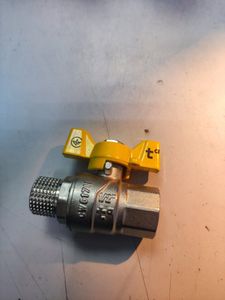 Б/в Кран кульковий Sd Forte 1/2 прямий pn40 для газу 01-200923184