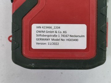 Б/в Набір інструментів Parkside hg03490 01-200924525