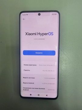 Б/в Мобільний телефон Xiaomi redmi note 14 pro 5g 8/256gb 01-200926495