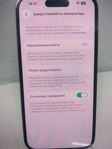 Б/в Мобільний телефон Apple iphone 14 pro 256gb esim 01-200929666