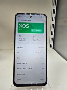 Б/в Мобільний телефон Infinix hot 60i 4/128gb 01-200935747