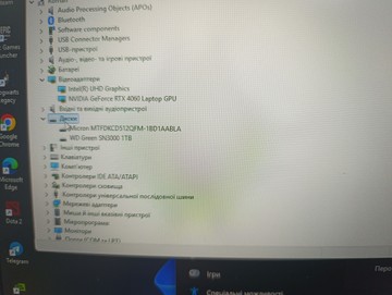 Б/у Ноутбук Lenovo 16/core i5-12450hx ddr5/32gb ddr5/ssd 1600 gb/geforce rtx4060 8gb 01-200937874