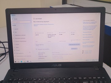Б/в Ноутбук Asus 15/celeron n2815 ddr3/2gb ddr3/hdd 250 gb/*інтегрована 01-200939093
