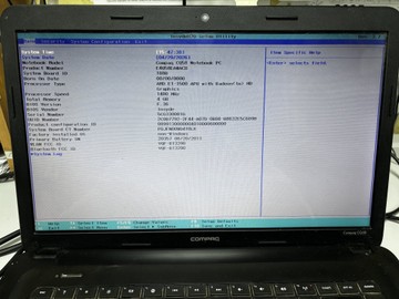 Б/в Ноутбук Compaq екр 15/ amd e1-1500 / ram 4/hdd 760/ інтегрована 01-200941927