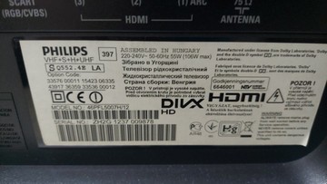 Б/в Телевізор Philips 46pfl5007h 01-200946443