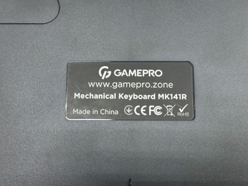 Б/в Клавіатура Gamepro mk141r swich low profile rgb usb 01-200947357