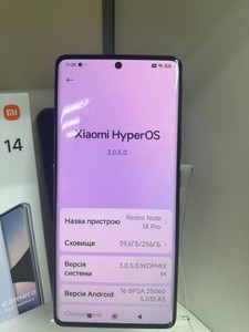 Б/в Мобільний телефон Xiaomi redmi note 14 pro 8/256gb 01-200955346