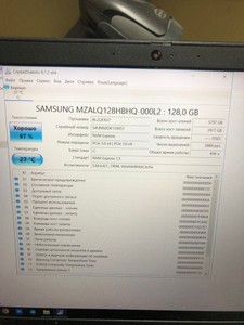 Б/в Ноутбук Lenovo 15/athlon 3050u ddr4/8gb ddr4/hdd *відсутній/ssd 128 gb/*інтегрована 01-201060899