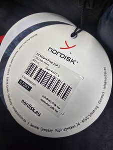 Б/в Спальний мішок Nordisk passion five zip l xl 01-201031632