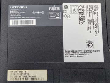 Б/в Ноутбук Fujitsu 15/core i5 2540m ddr3/8gb ddr3/hdd 320 gb/ssd 120 gb/*інтегрована 01-201131881