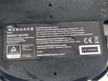 Б/в Робот-пилосос Ecovacs deebot ozmo n8 pro 01-201144874