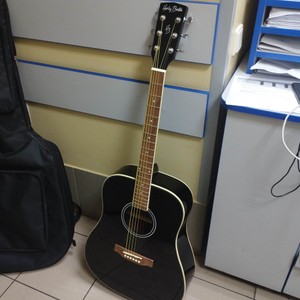 Б/у Акустическая гитара Harley Benton d-120 bk 01-201147040