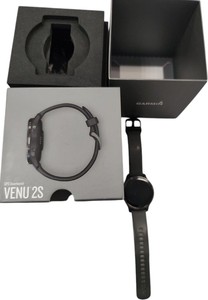 Б/у Смарт-часы Garmin venu 2s stainless steel bezel with mist case and silicone 01-201131764