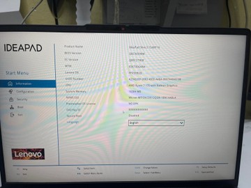 Б/в Ноутбук Lenovo 15,6/ryzen 7 170/ram16gb/ssd 512gb/інтегрована 01-201152359