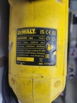 Б/в Кутова шліфмашина Dewalt dwe490 01-200801993