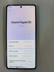 Б/в Мобільний телефон Xiaomi redmi note 14s 8/256gb 01-200846427