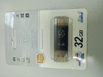 Б/в Флешка T&G 32gb usb 2.0 type-c 2in1 01-200848415